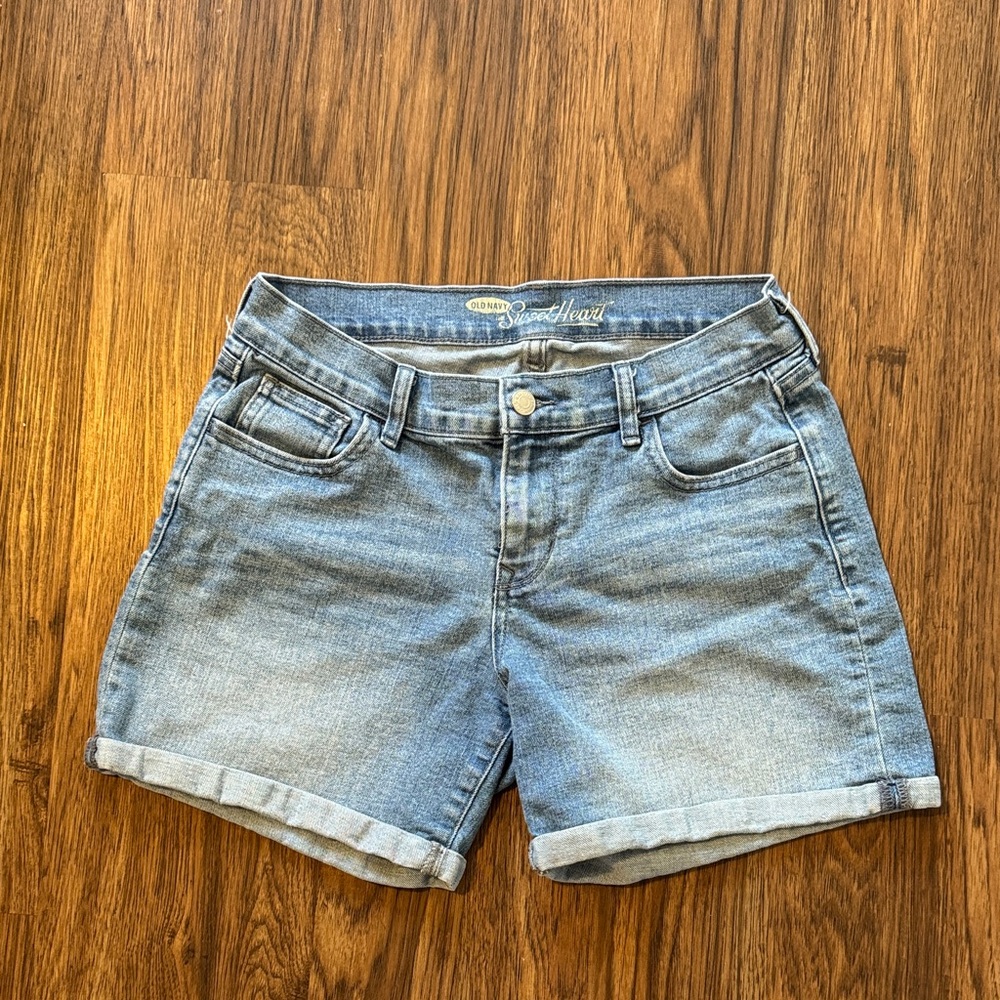 Old Navy Light Blue Jean Shorts